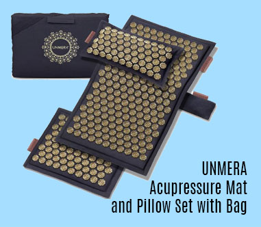 
UNMERA Acupressure Mat-and-pillow set